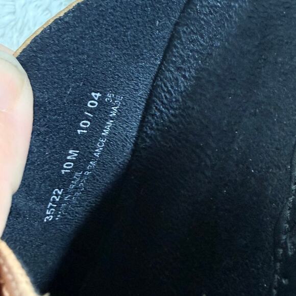 Clarks Slip-on Leather mules Size 10M Comfort Tan Clogs 35722 - Picture 6 of 6